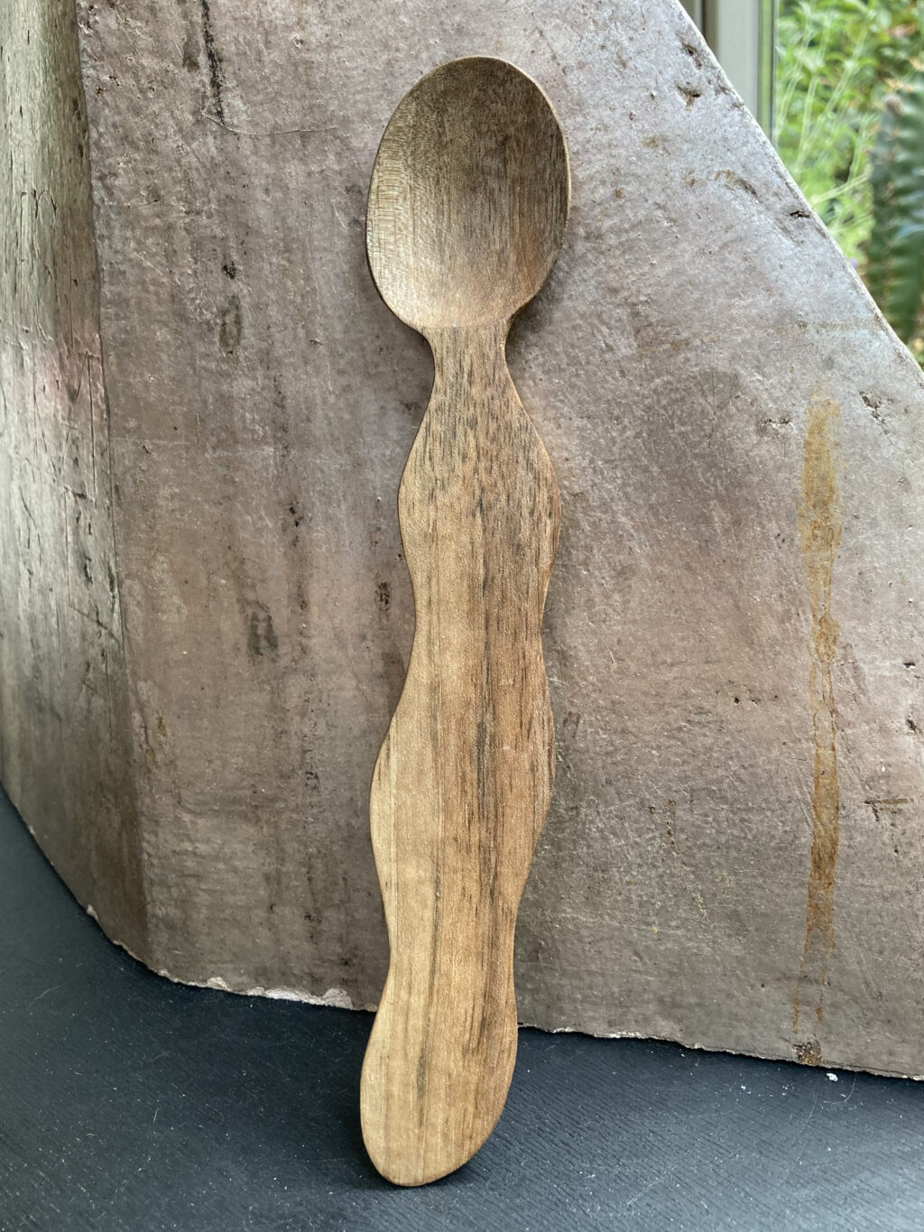 eating spoon – Wood Clay Thread